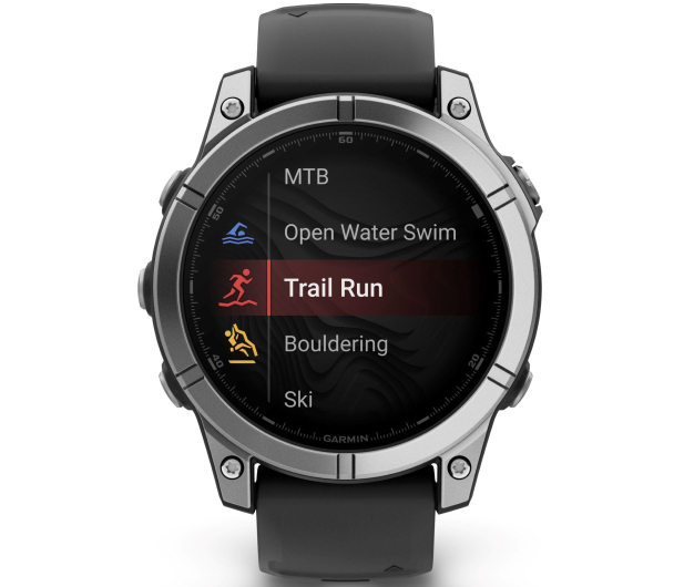 Garmin fenix E 47mm stalowo-czarny - 1277071 - zdjęcie 3